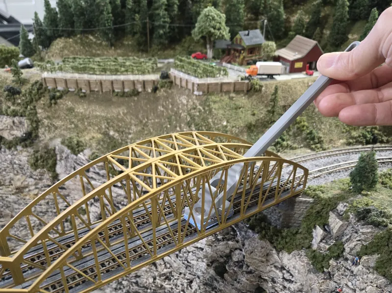 Track Cleaning Tool: Z, N, & HO-scale Model Trains