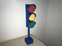 Feu tricolore décoratif — photo 1