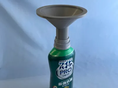 Detergent Bottle Funnel for Wide Haiter PRO Liquid Green Bottle
