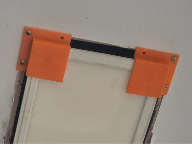LED Light Panel Flat Mount Bracket