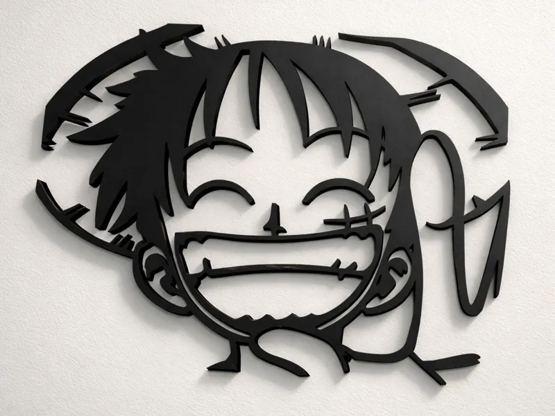 Arte murale luffy
