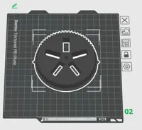 0.2mm layer, 6 walls, 30% infill, for A1 Mini, 2 plates