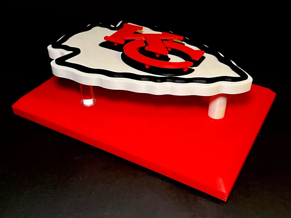 Floating Logo Sign Rod by HangarDesigns - MakerWorld