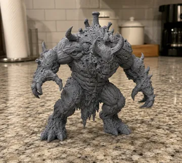Modelo para impresión 3D: demon prince proxy or brutes — vista de referencia 2