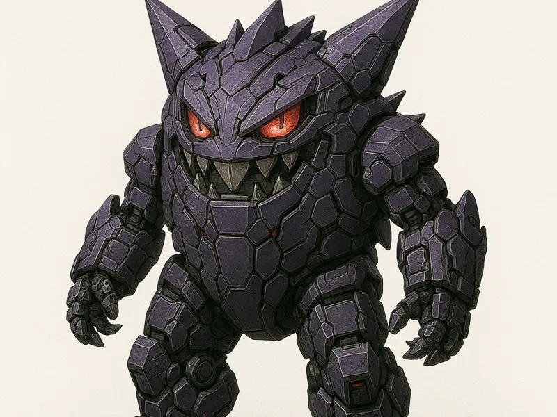 Mecha-Gengar Figure