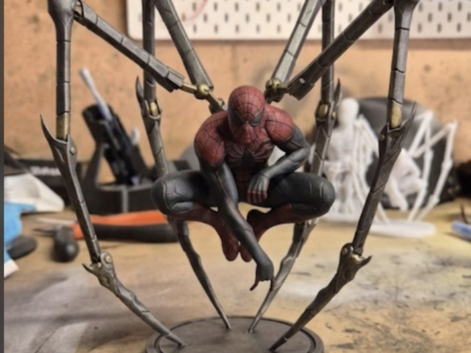 spiderman with mechanical arms - 1