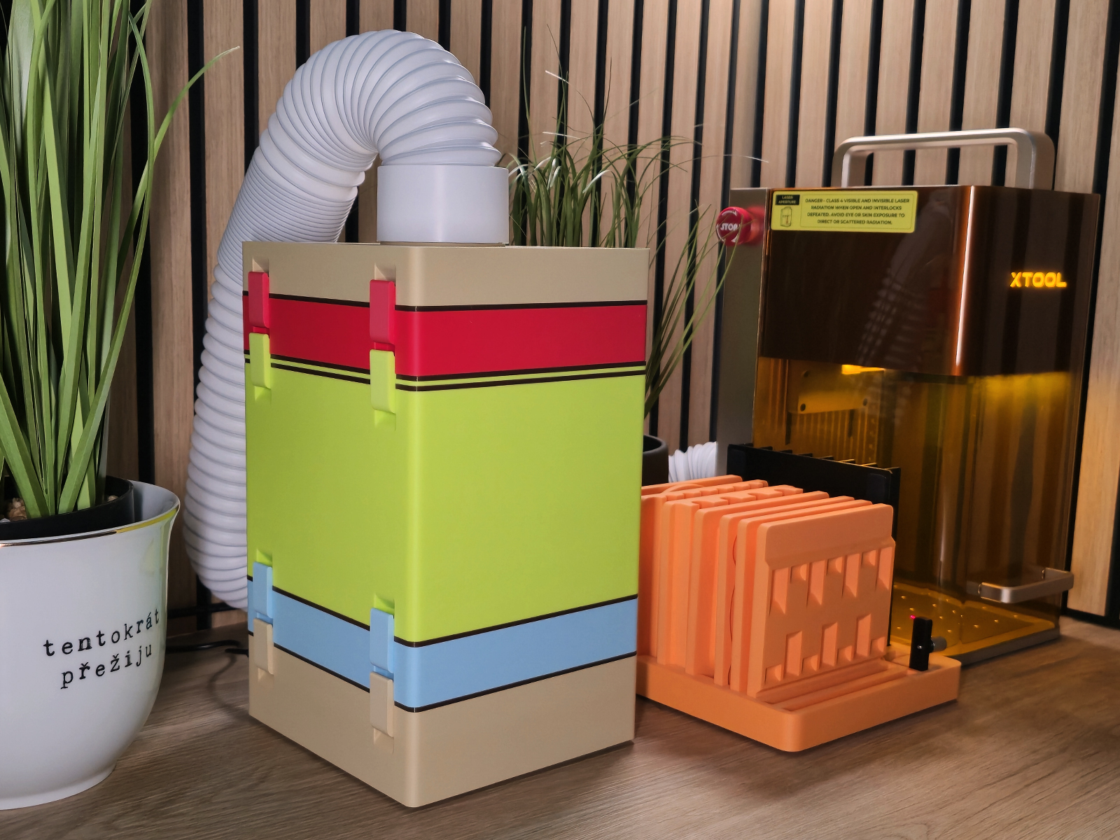 Three-stage Filter Air Purifier "Lite" For Laser