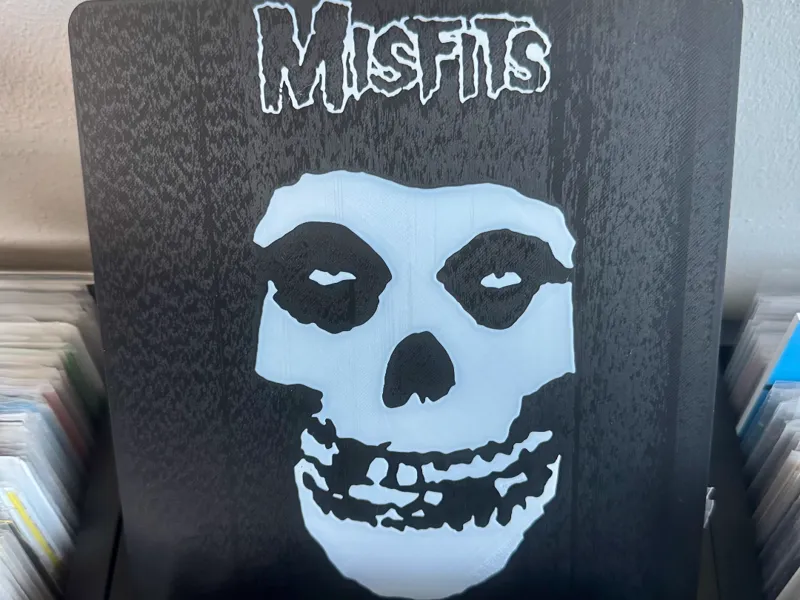 The Misfits DISCOGRAFInity Vinyl Record Divider