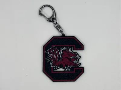 Carolina Gamecocks Keychain