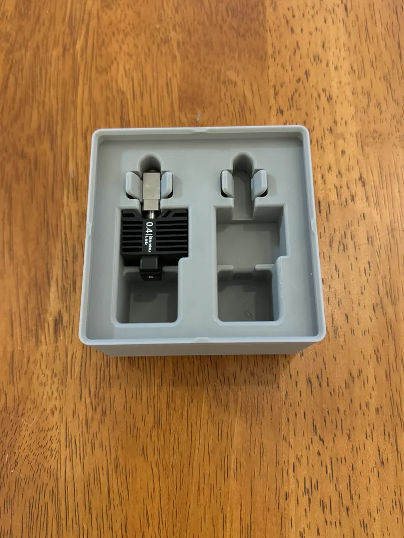 Gridfinity Bambu Hotted Holder Non Assembled