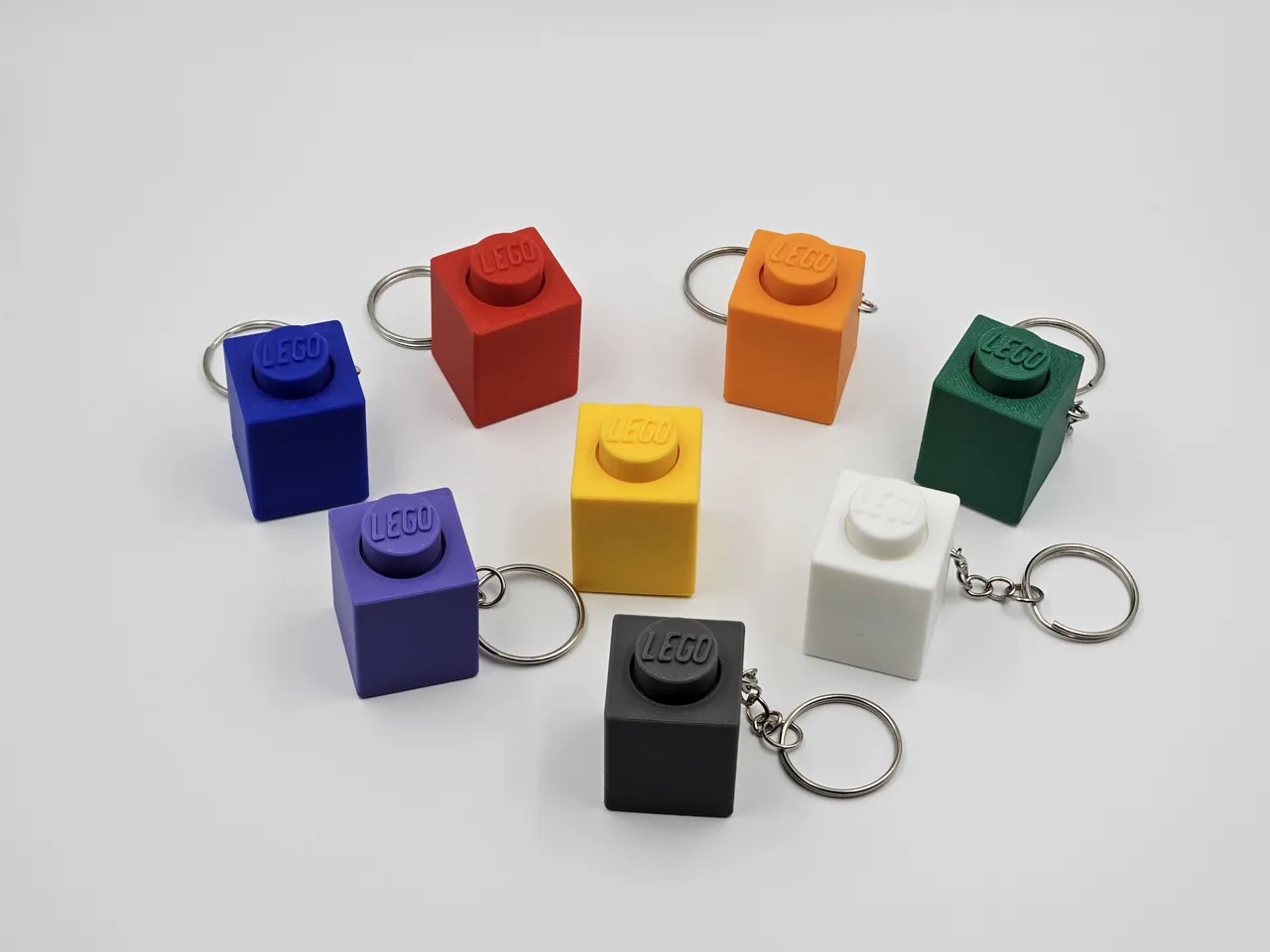 Brick Fidget and Keychain - Simple, Clicky & Cute view 2