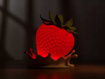Accesorio de iluminación decorativa: Strawberry Lamp — vista de referencia 3