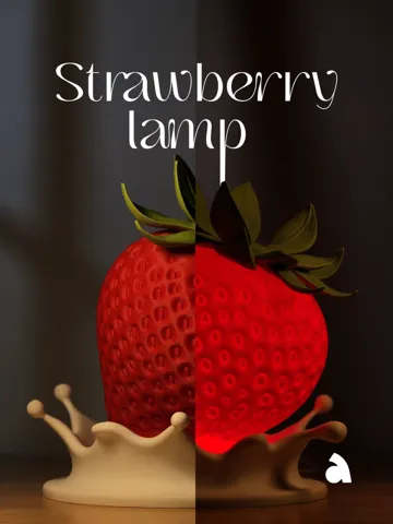 Accesorio de iluminación decorativa: Strawberry Lamp — vista de referencia 2