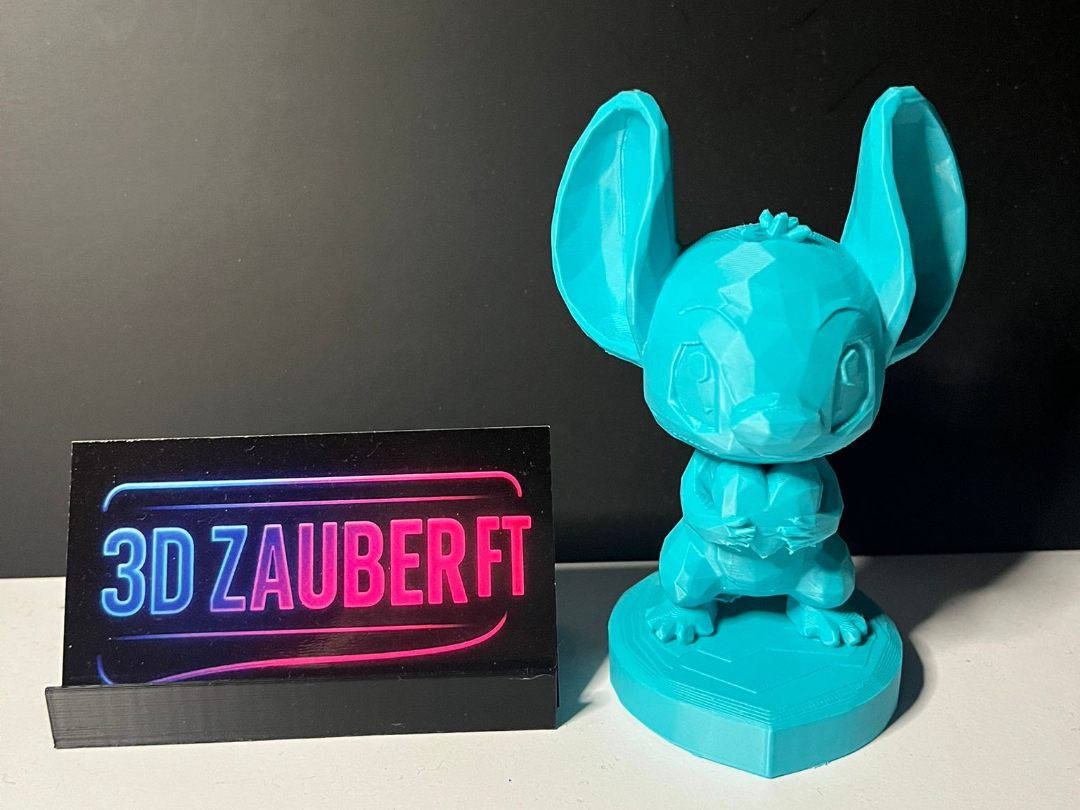 Stitch Love Low Poly