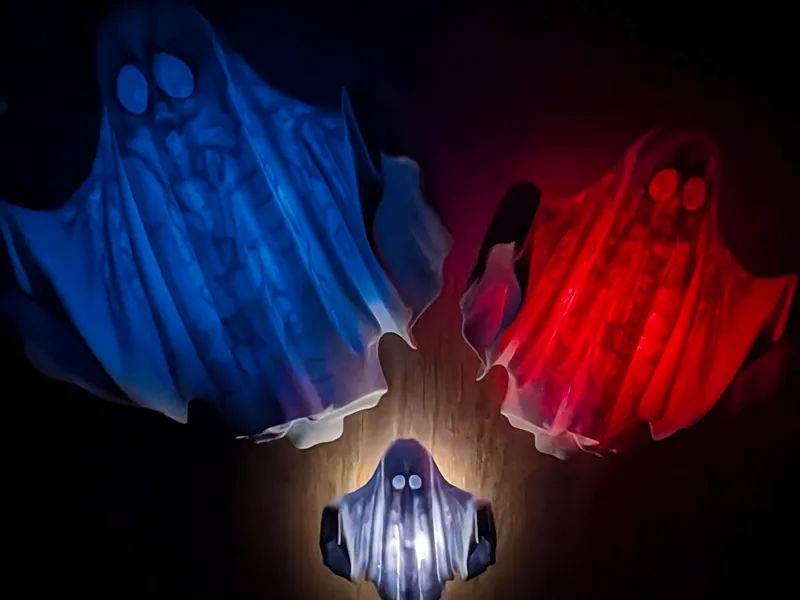 Spectral Ghost Lights