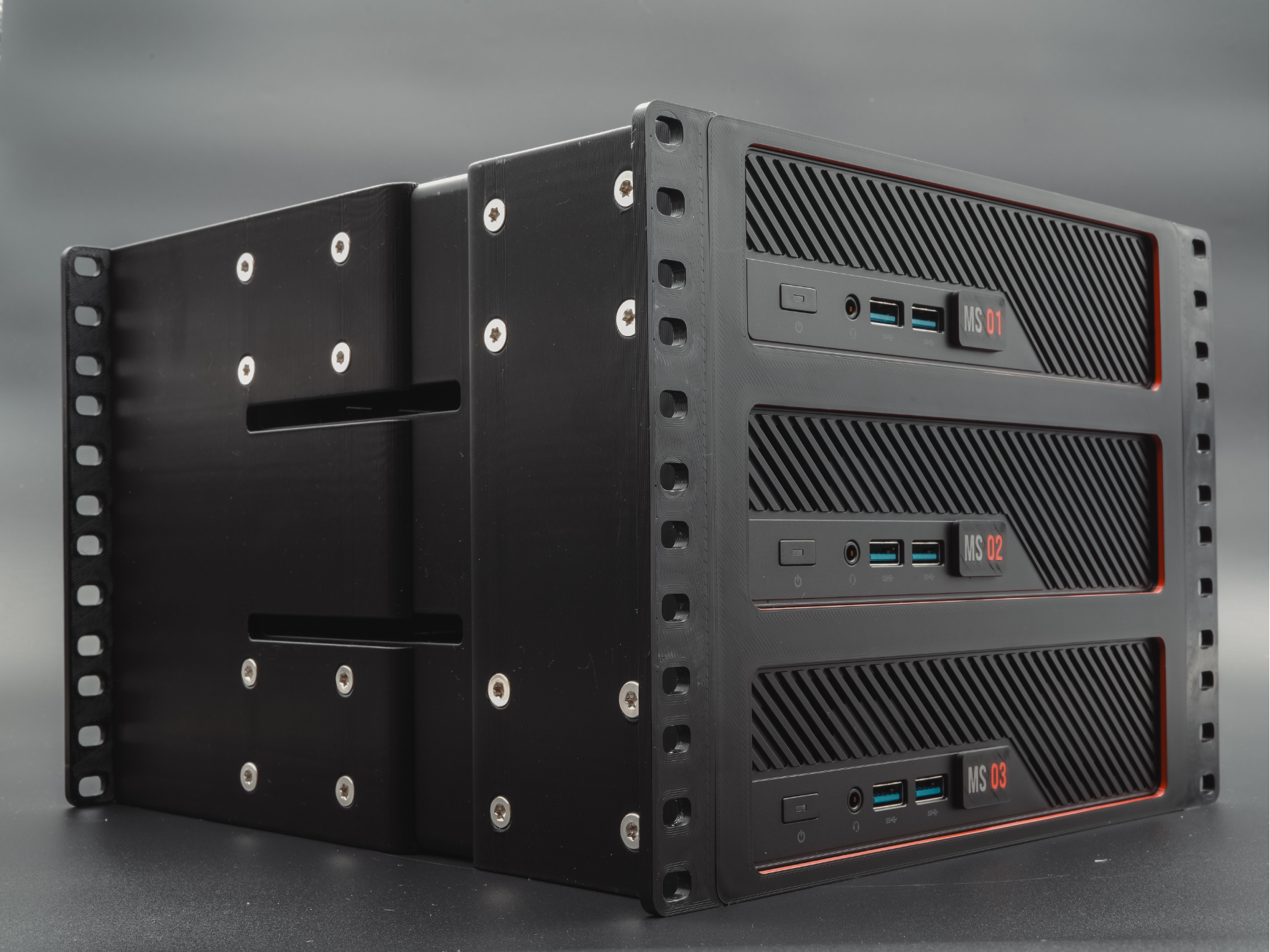 Minisforum MS-A2 4U Rack Enclosure