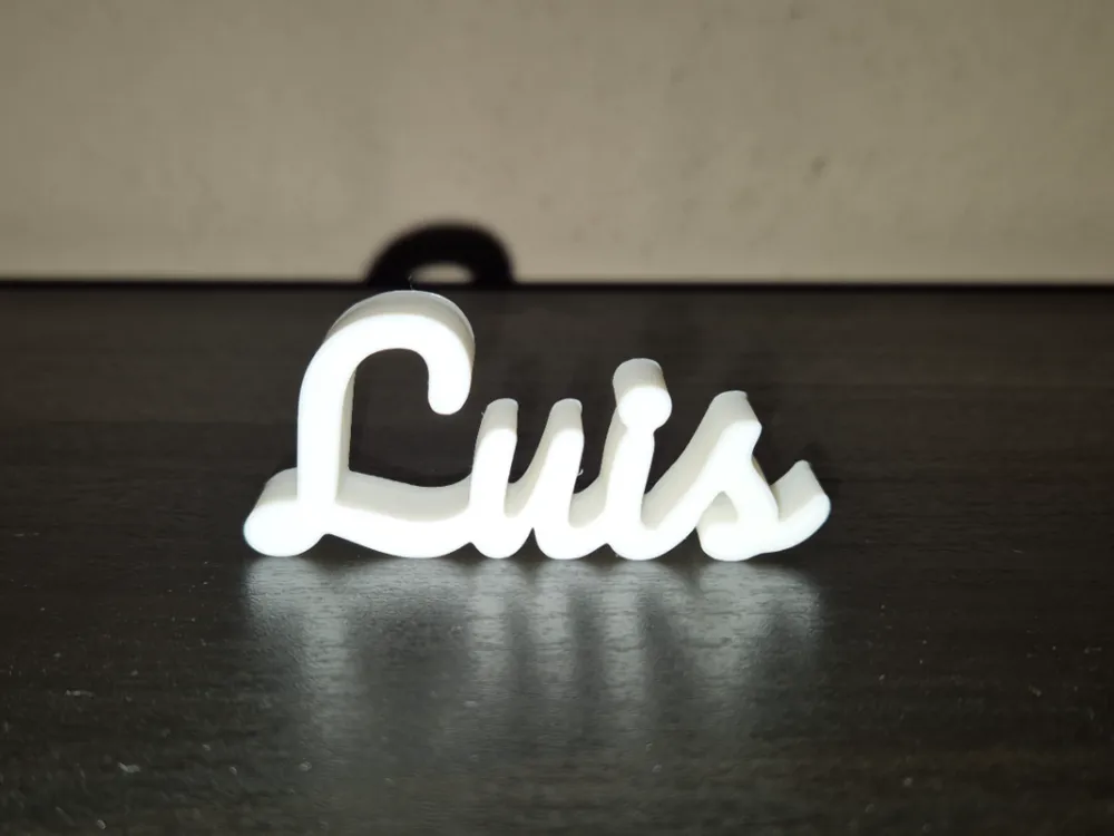 Luis Name Sign Display Decor by GabT - MakerWorld