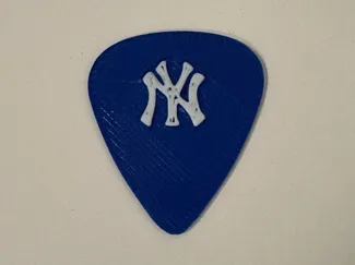 Yankees Guitar Pick