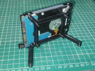 Raspberry Pi simple stand and 3.5" HDD / SSD Mount