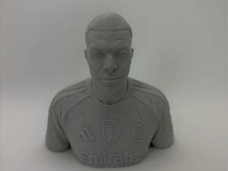 Mbappe statue