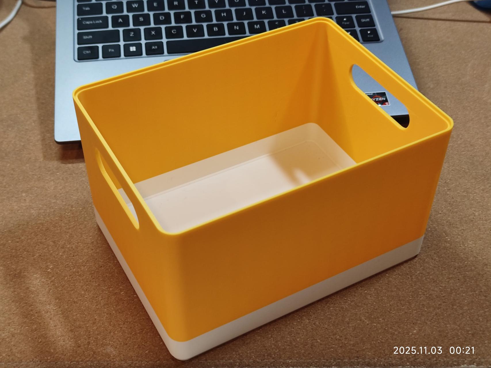 Miniatura 3 do modelo 3D 简易可堆叠收纳盒 /  Simple Stackable  Storage Box