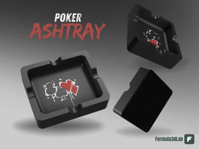 POKER ASHTRAY