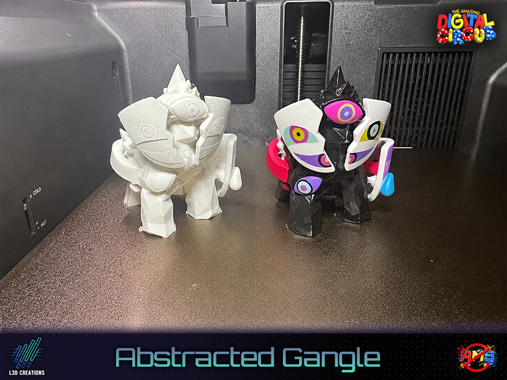 Abstracted Gangle | Animiniz | TADC - Free 3D Print Model - MakerWorld