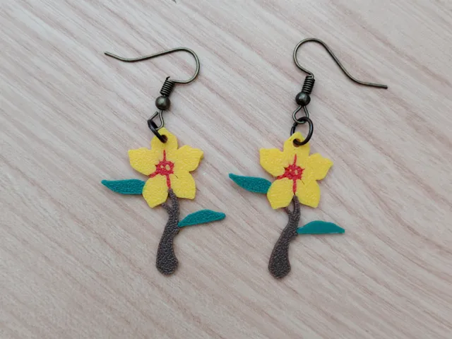 Pendientes flor Kolog / Korok / Koguru