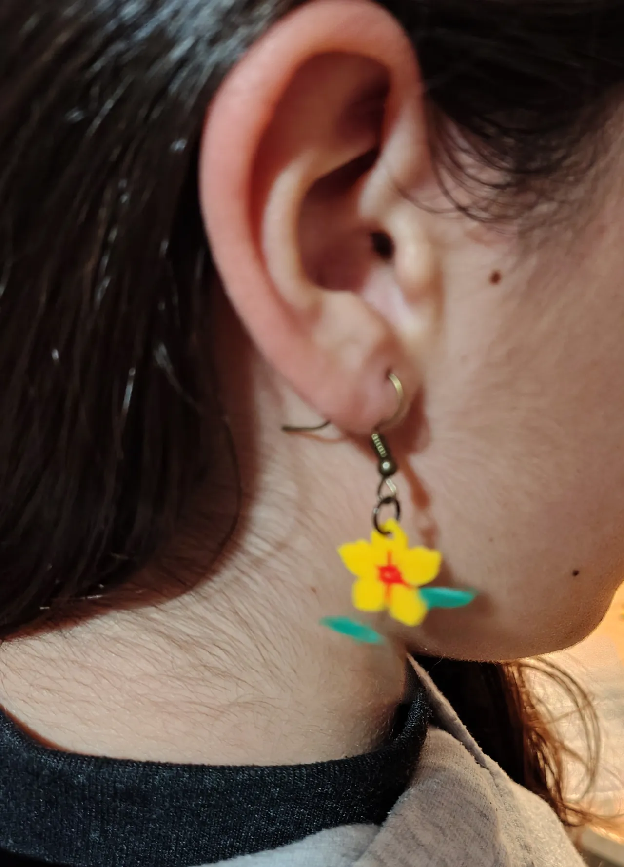 Pendientes flor Kolog / Korok / Koguru view 3