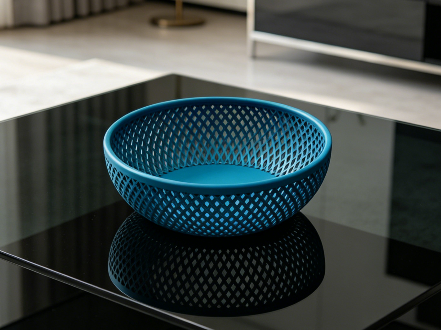 圆形镂空果盘（Round hollow fruit tray）