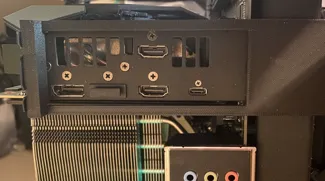 GPU Support for ATX Open PC Frame