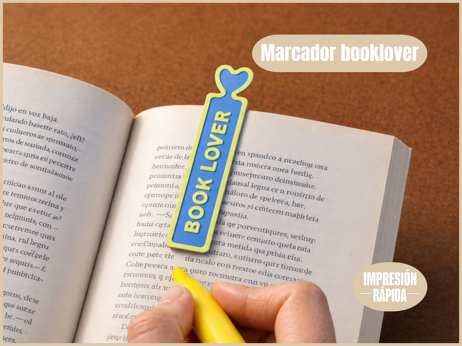 BookLover – Marcador de Libros