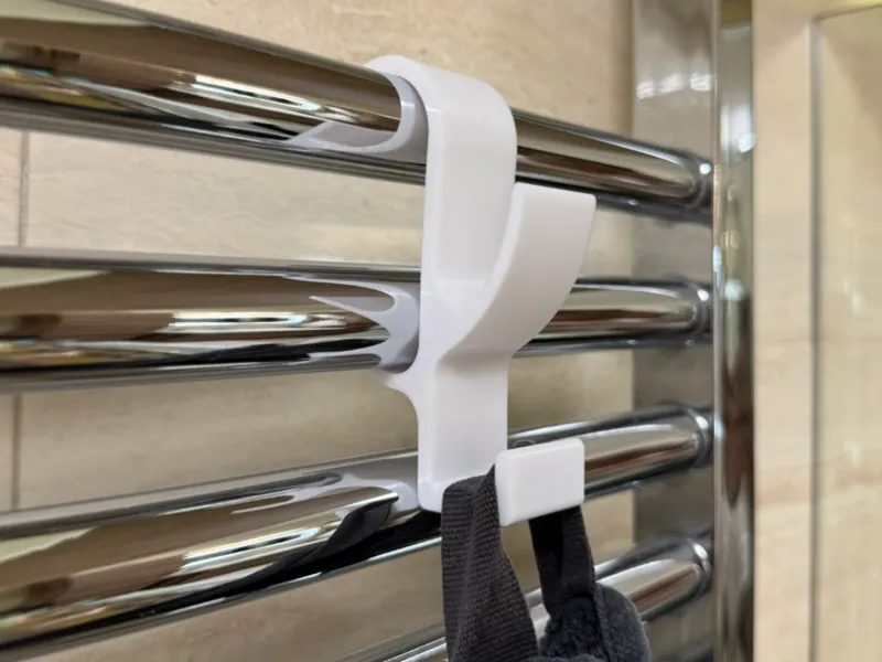 RADIATOR TOWEL HOOK HANGER DUAL WITH LOCK
