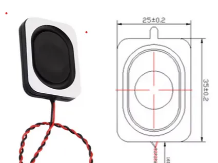 Speaker enclosure - laptop 3525/2535