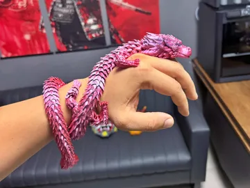 Adorno temático: Flexi Dragon – Articulated Fantasy Dragon — vista de referencia 4