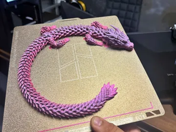 Adorno temático: Flexi Dragon – Articulated Fantasy Dragon — vista de referencia 5