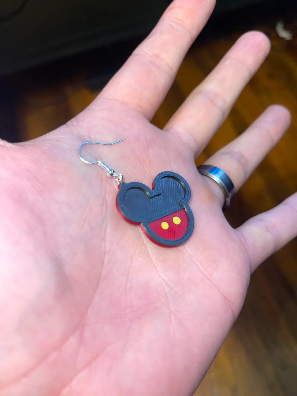 Mickey Mouse Earrings buttons And Pants By Hon Doward MakerWorld Mickey Mouse Earrings buttons And Pants By Hon Doward MakerWorld