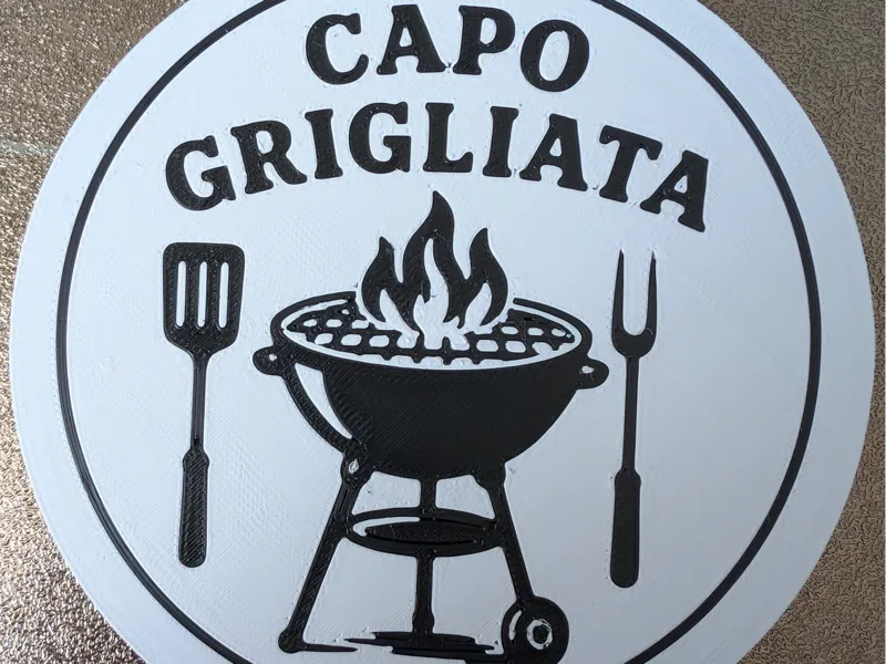 Sottobicchiere grigliata
