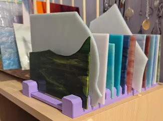 Stained Glass Sheet Storage