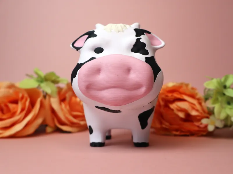 Small Cow Shaped Planter