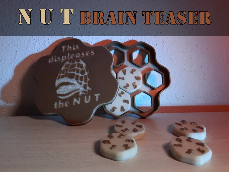 This displeases the N U T - Brain teaser
