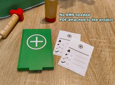 prescription box, playing doctor