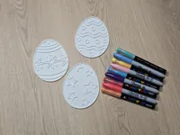 Pack d'œufs de Pâques à colorier — photo 2