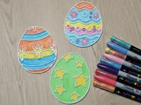 Pack d'œufs de Pâques à colorier — photo 4