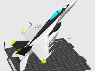 F/A-18 Beastmode Colored