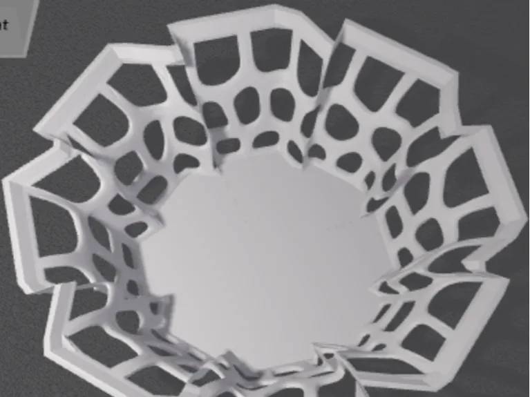 Snack bowl with holes | custom vase