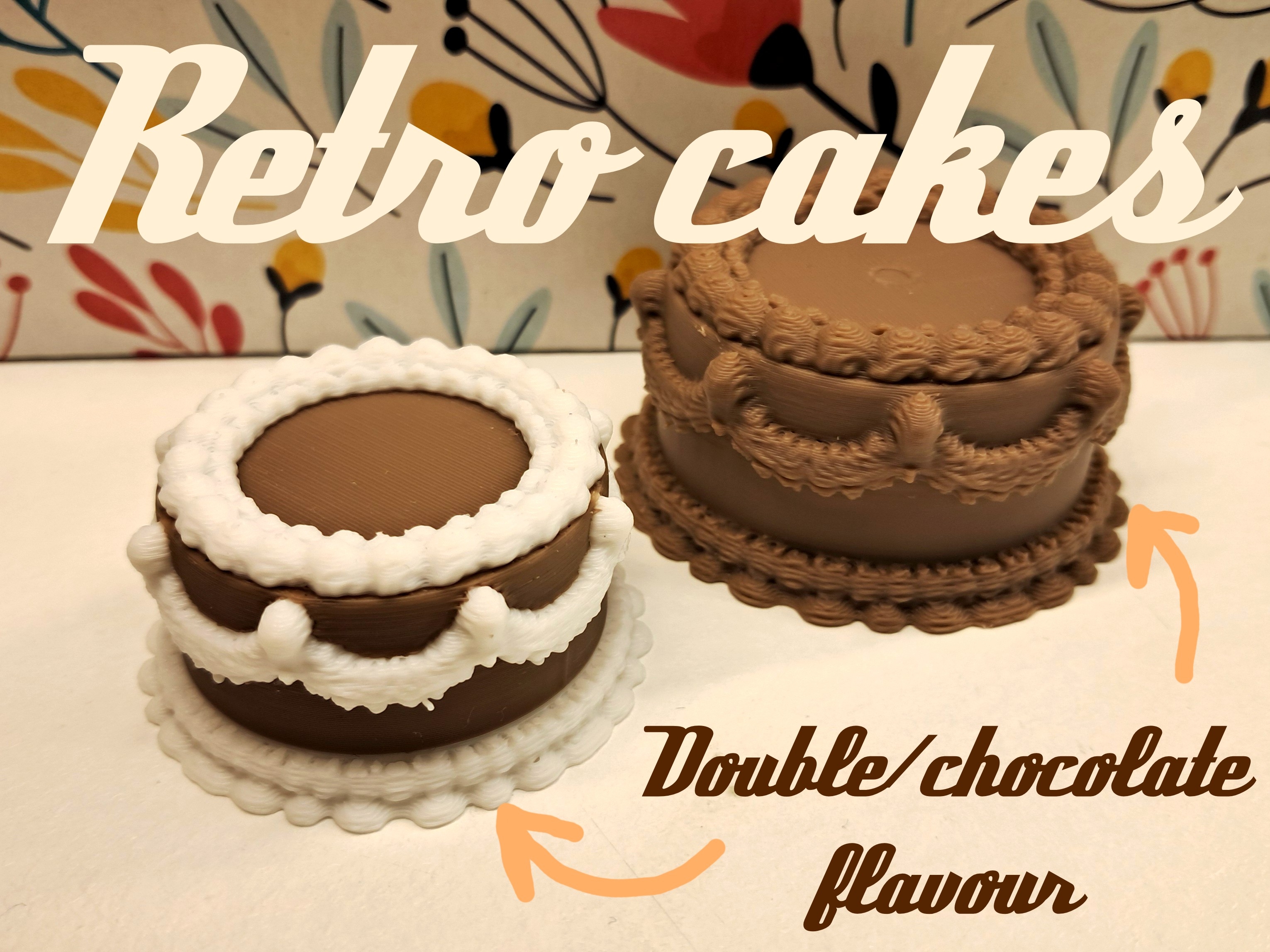 Miniatura 1 do modelo 3D Retro cakes