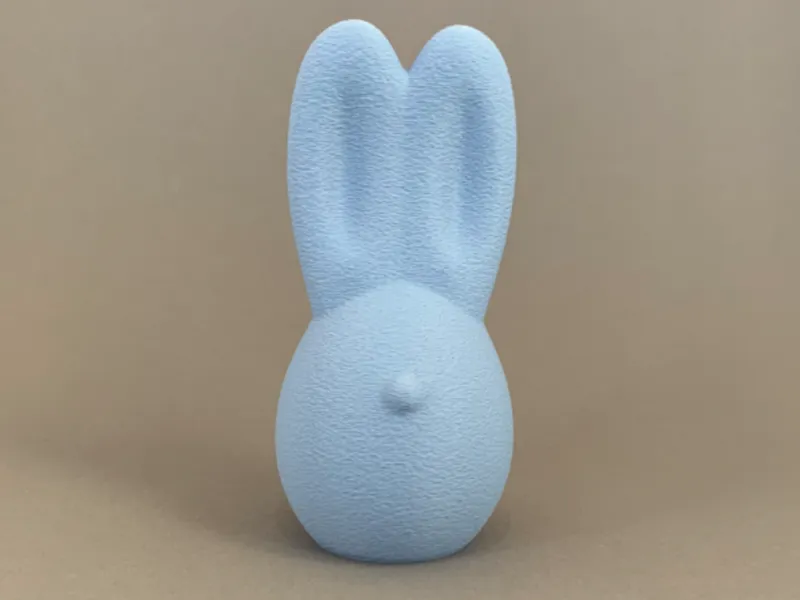 Minimalistic Easter Bunny