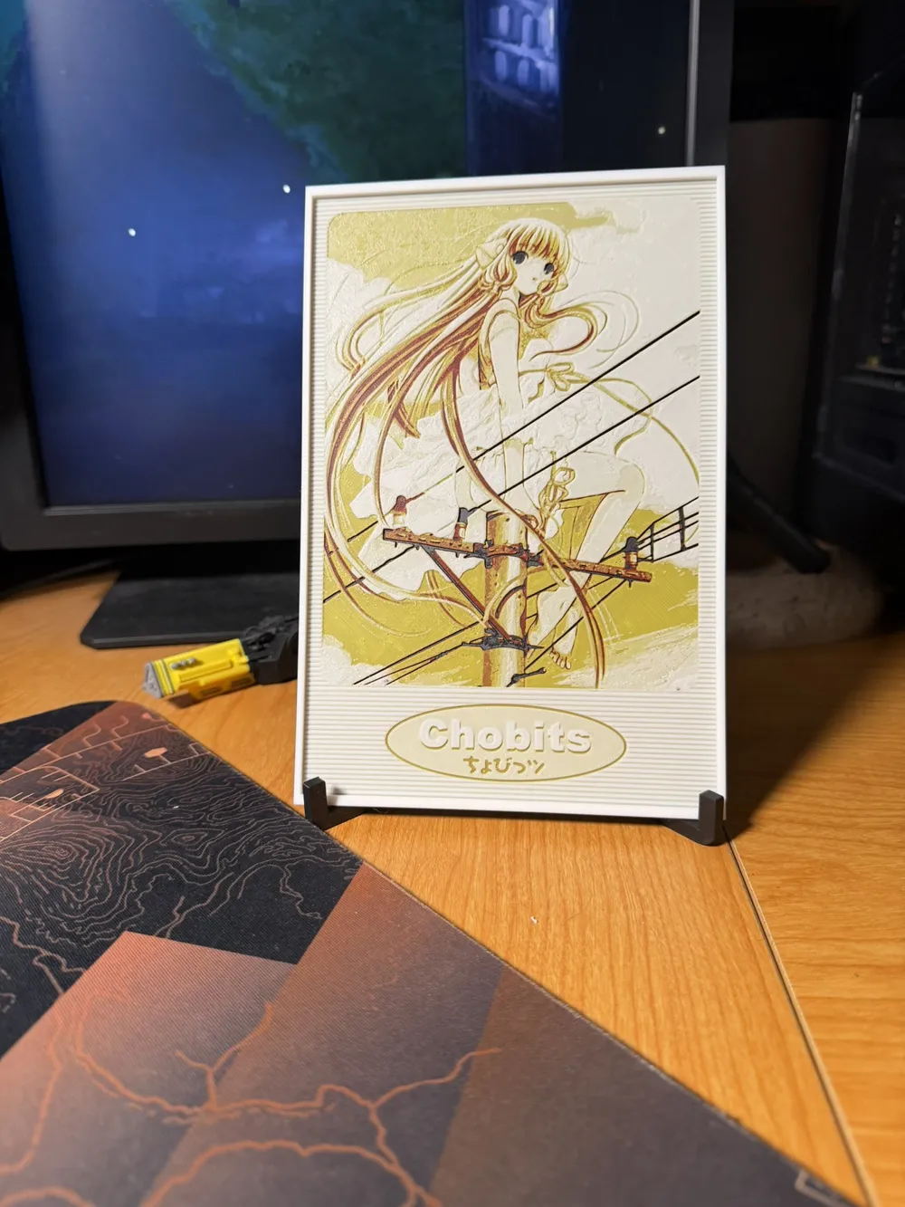 Chobits - HueForge - Free 3D Print Model - MakerWorld
