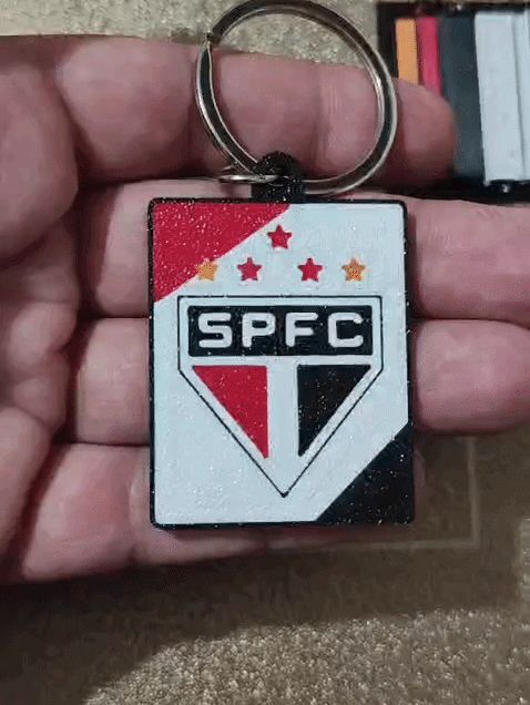 Chaveiro São Paulo F.C. - Tricampeão Mundial